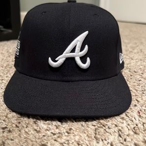 Atlanta Braves 2021 World Series fitted hat.